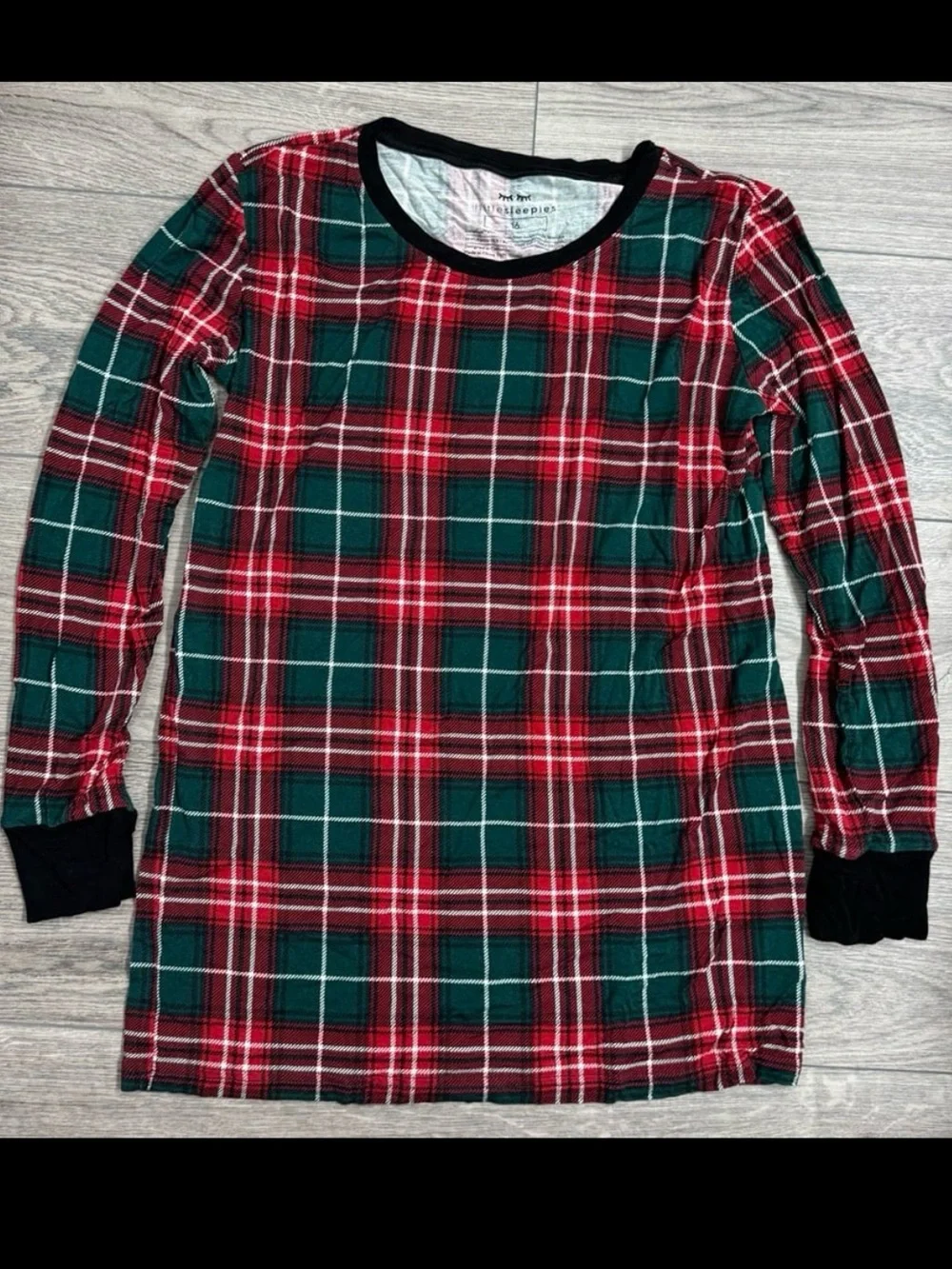 little sleepies Fireside Plaid pajama set